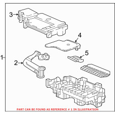 Genuine Chevrolet 39023242 - Fuse Box